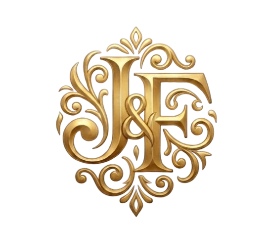 Premium Wedding Logo J&F